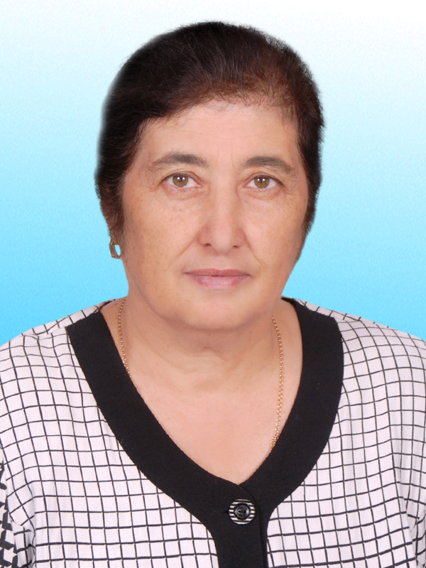 Алиева Нина Хызыровна.